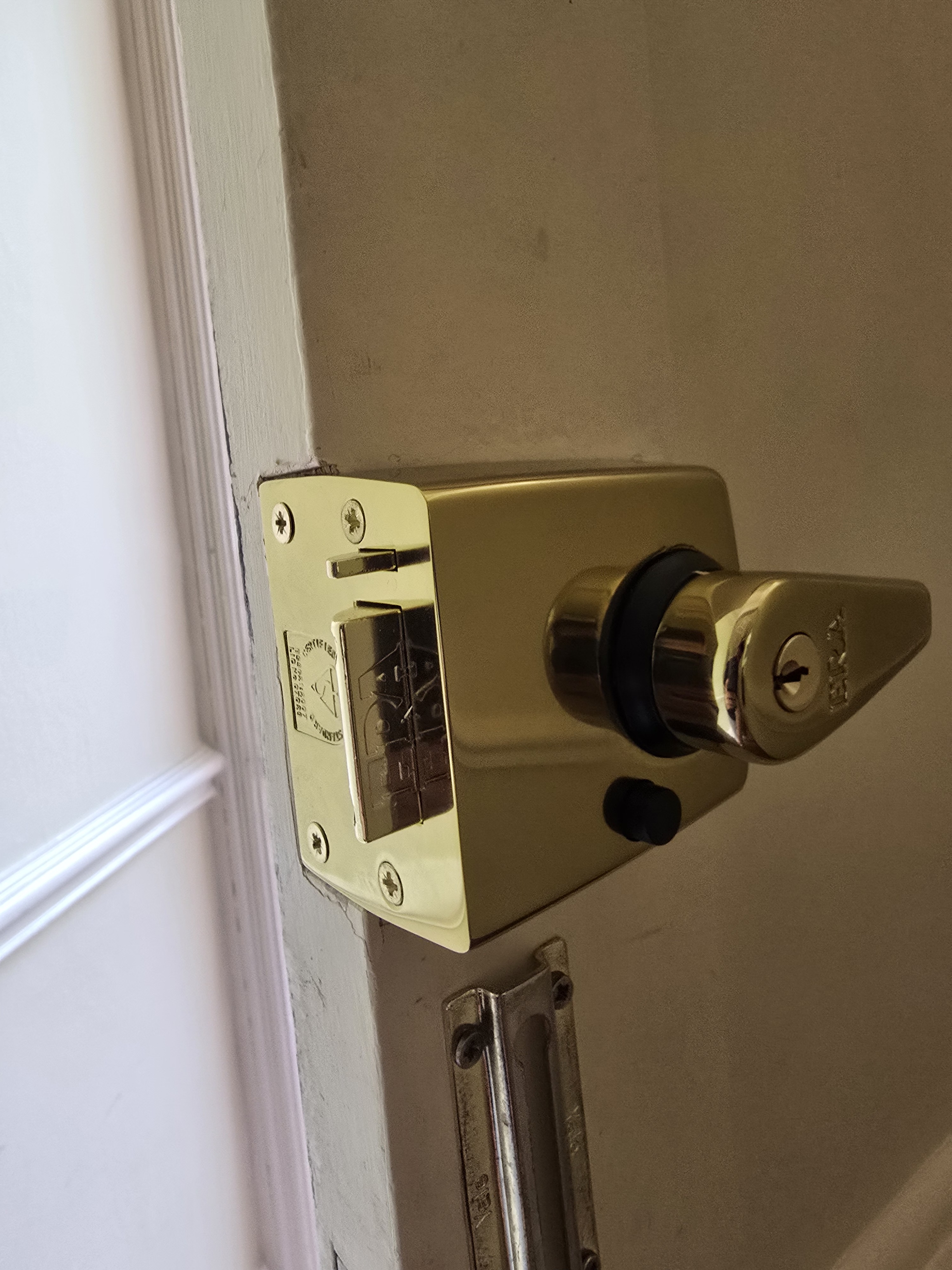 New ERA BS3621 night latch fitted to front door