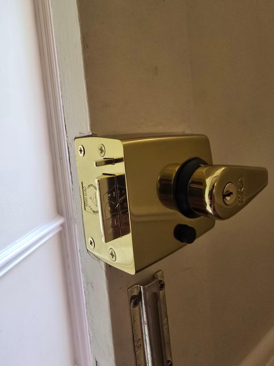 New ERA BS3621 night latch fitted to front door
