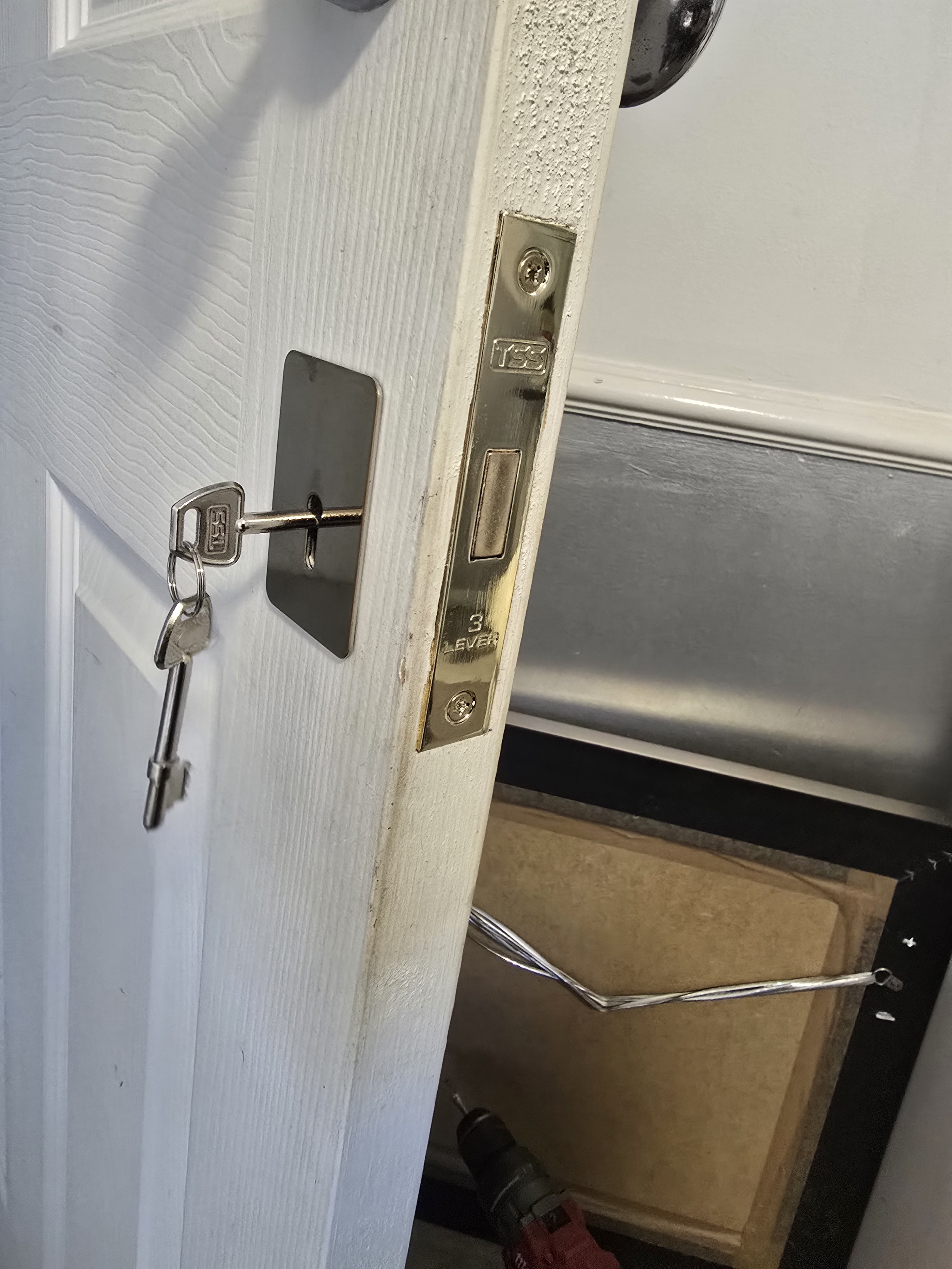 Locked out — non-destructive pick on euro cylinder — Ealing W13